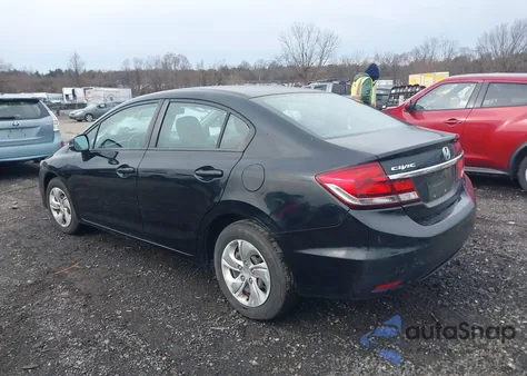 2013 Honda Civic Lx z USA, uszkodzony, nr VIN 2HGFB2F55DH592825